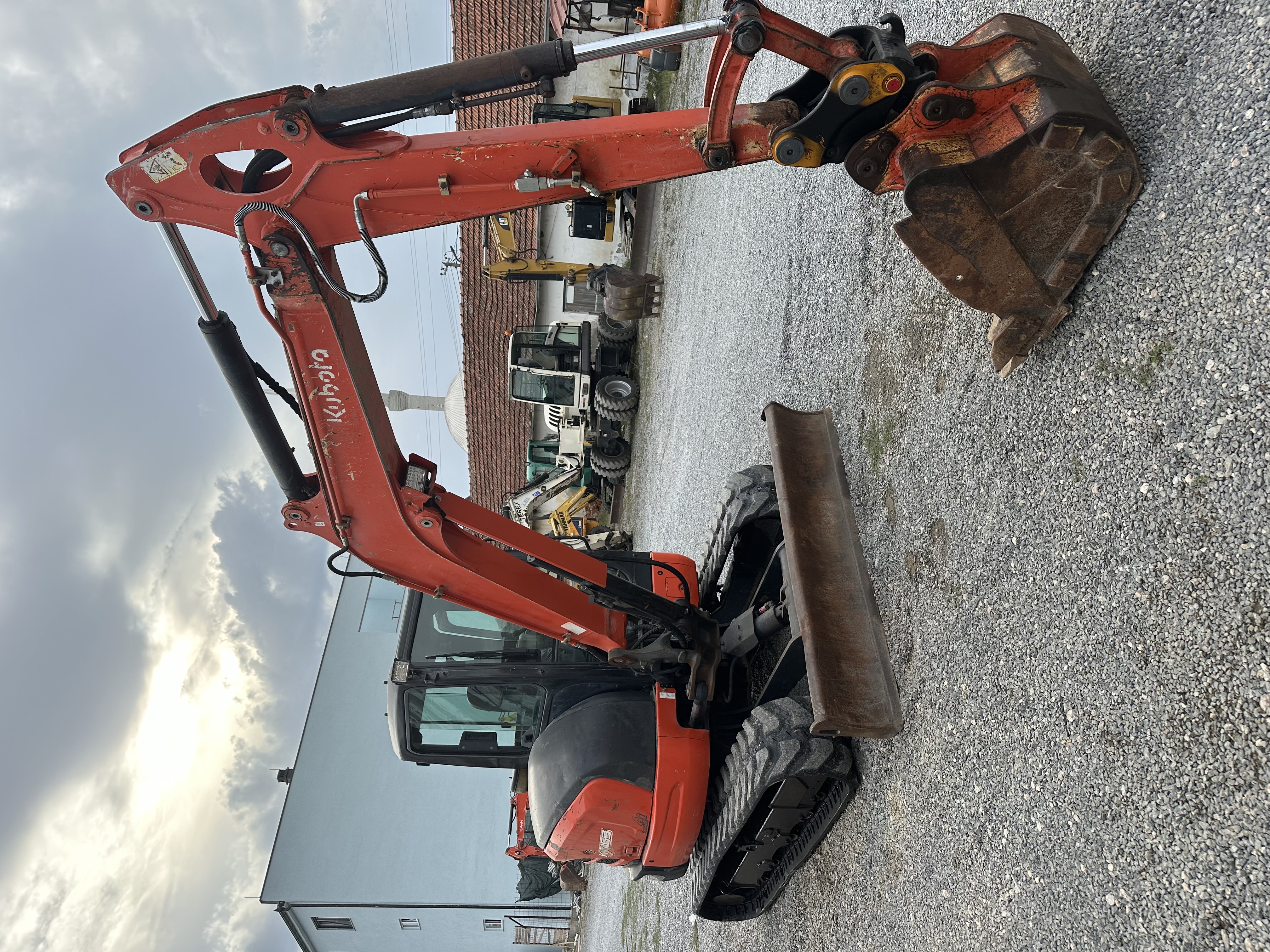 Bager Kubota kx 165