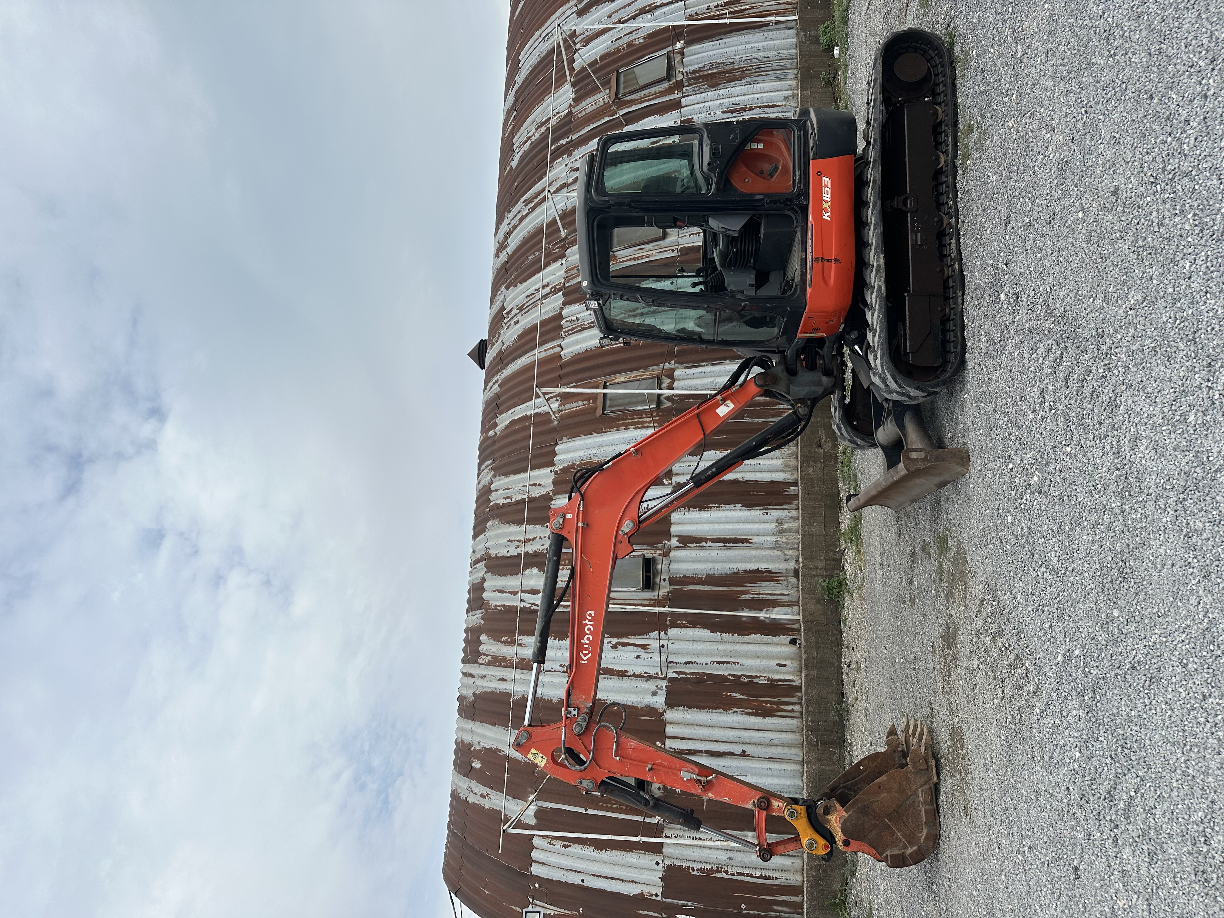 Bager Kubota kx 165