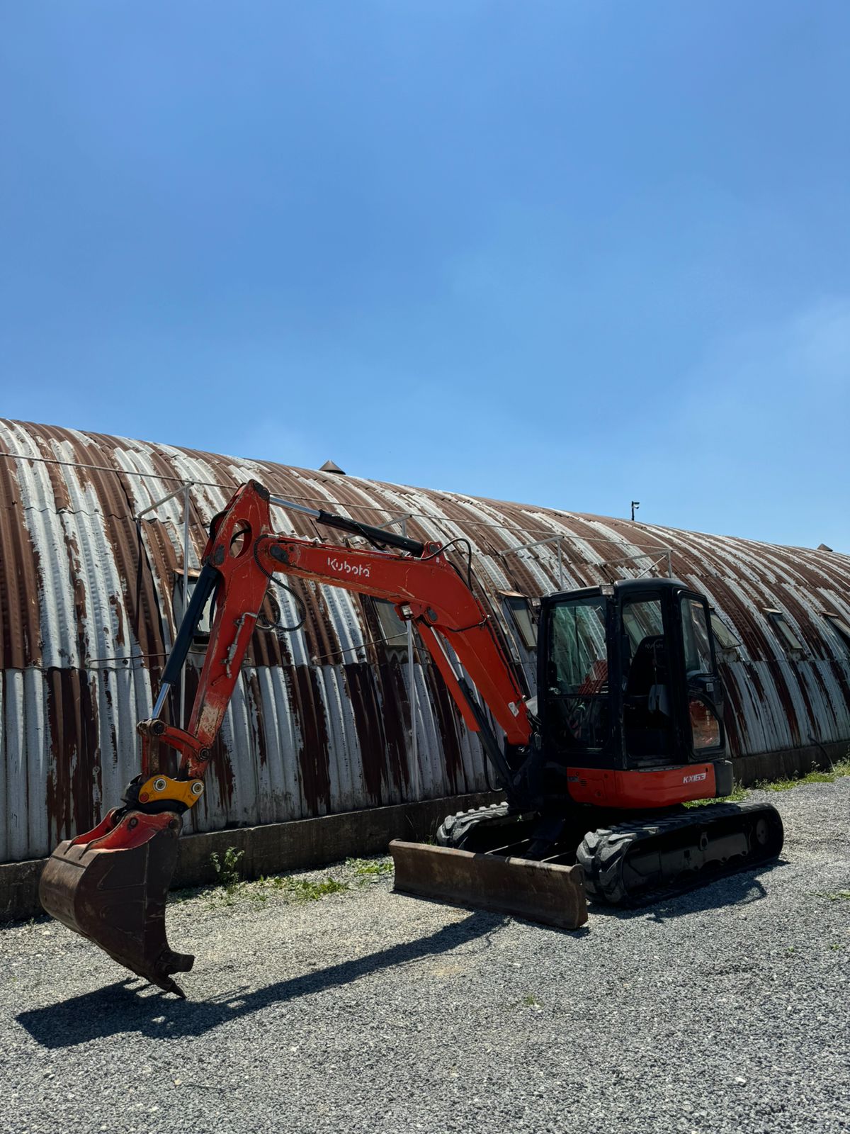 Bager Kubota kx 165