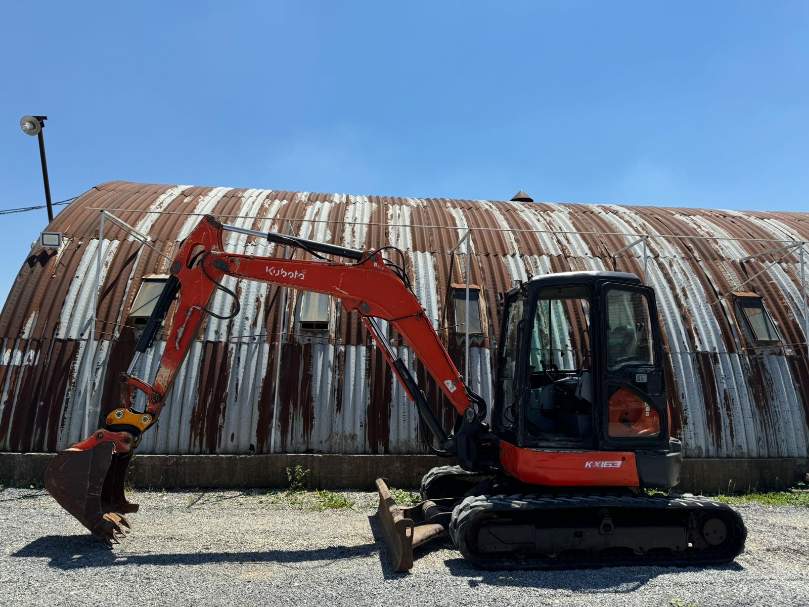 Bager Kubota kx 165